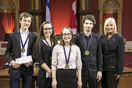 Le cégep du Vieux-Montréal a également remporté la médaille d’or dans la catégorie Collégial.