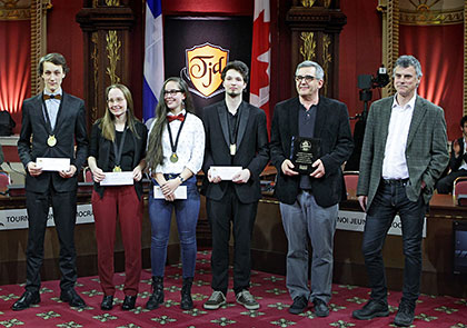 Le cégep du Vieux Montréal fut le grand gagnant dans la catégorie Collégial.