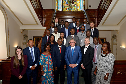 Participants au Programme international de formation parlementaire