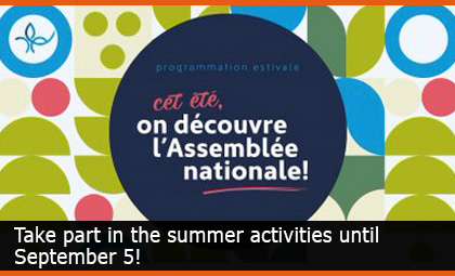 Take part in the summer activities until September 5!