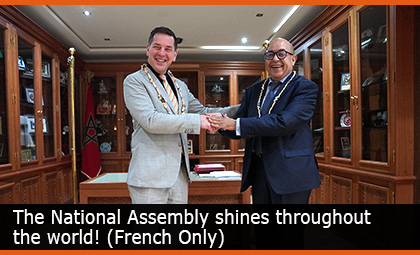 The National Assembly shines throughout the world!