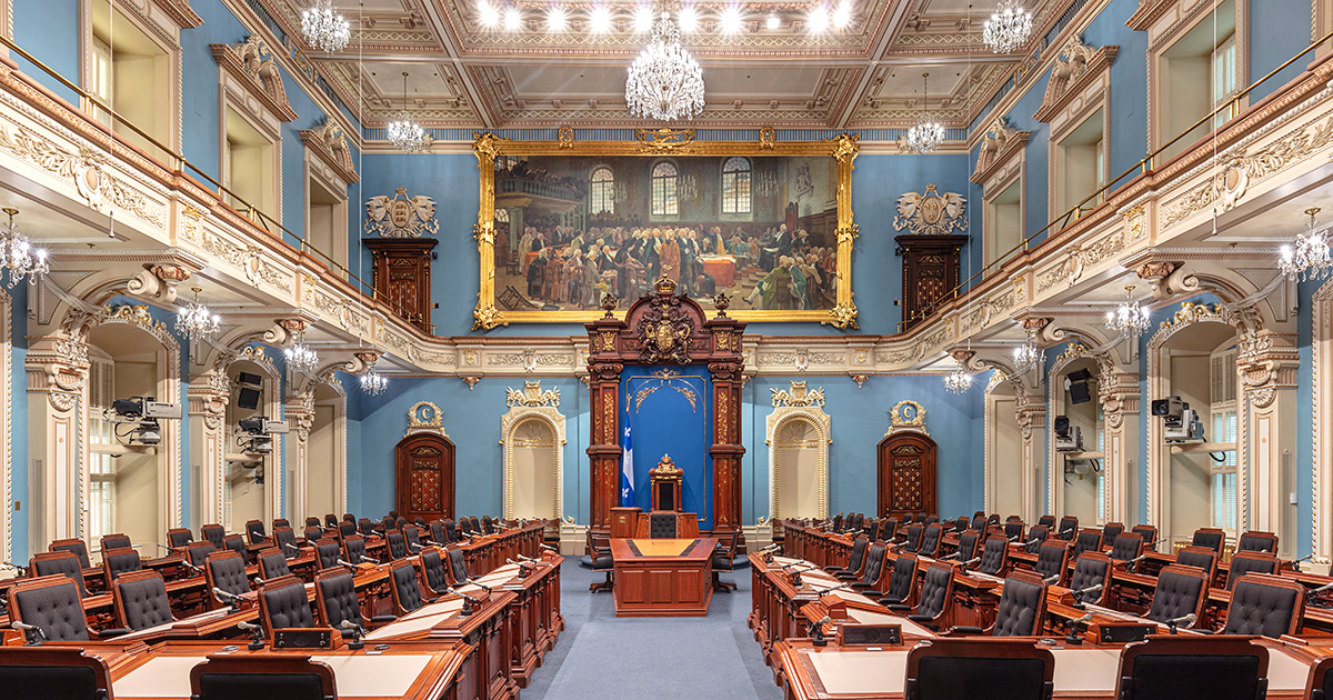 Accueil  Assemblée nationale du Québec