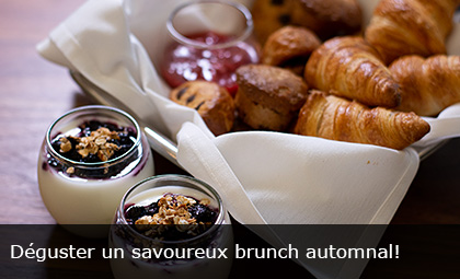 Déguster un savoureux brunch automnal!