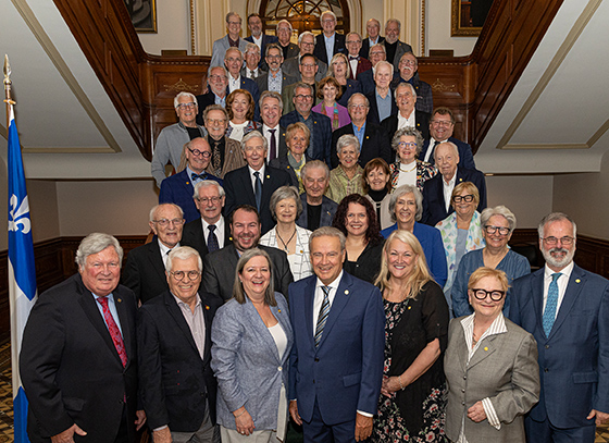 Les membres du Cercle réunis lors de l’Assemblée générale
